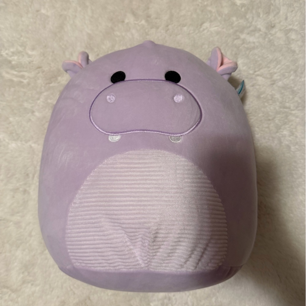 Squishmallows Lavender Hippo Plush